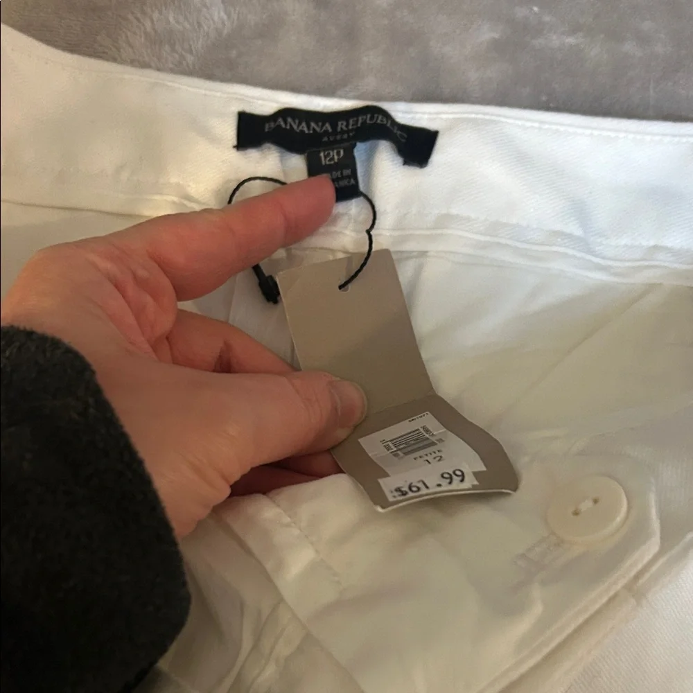 NWT banana republic Avery linen blend pant
